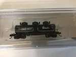 Bachmann Silver Series #17152 Scale Chemcell" 3 Dome Tank Car. Fixed Price $24.00.