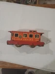 Vtg Wyandotte Toys Scale Hafner Trains Caboose Red #41021. Fixed Price $10.00.