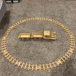 Vintage Lionel Happy Huff Puff 1970S Resin Plastic Children's Toy Train Set. Fixed Price $19.99.