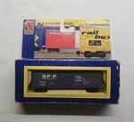 Life-like N Scale 7717 50 Reefer, & P 2802 W/box. Fixed Price $14.99.