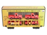 Mth 30-76065 Union Pacific Auto Carrier Flat With 53 Ford Pickups #54101. Fixed Price $49.99.