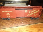 K-line K641-2112 O/O27 Union Pacific "be Specific" Classic Boxcar #190169. Fixed Price $18.00.