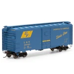 Athearn ATH7612 40' Superior Door Box L&n #46668 Rtr Freight Car Ho Scale. Fixed Price $34.99.