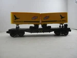 Lionel 6-9352 & Flatcar With Vans No Box. Fixed Price $20.00.