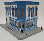 Mth 30-90476 Benedetto Brooklyn Meat's & Deli Opposite Corner Building W/ Sign. Fixed Price $59.24.