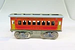 Ives Prewar O Gauge Red 61 Yale Car. Fixed Price $122.55.