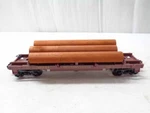 Lionel Operating Pennsylvania Log Dump Car 6-9241 For Loader Sawmill Accessory. Fixed Price $24.99.