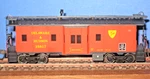 Ho Athearn Bay Window D&h Caboose, Custom Work, Unrun. Rtr Ob C-8. Fixed Price $12.56.