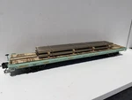 Mth Rail Up 915723 Mow Flat Car Custom Track Load. In Box. Fixed Price $250.00.