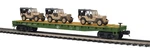 Mth 20-95673 Flat Car W/(3) Willy Transport Vehicles U.s. Army (desert) .... Fixed Price $94.99.