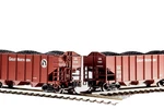 Broadway Limited N-scale Great Northern 3-BAY Coal Hopper (3127-LOT Of 2). Fixed Price $61.56.