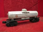 Postwar Lionel Lines 6025 Single Dome Gulf Tank Gauge Gray. Fixed Price $14.95.
