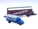2009 Marklin Z-scale Car Museumswagen Box And Truck Metal. Fixed Price $62.10.