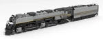 Broadway N-scale 8654 Up Challenger 4-6-6-4, #3982, Two-tone Gray, Oil Tender. Fixed Price $369.95.