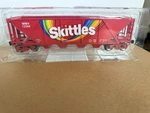 Menards Skittles Gauge Red Multicolor Plastic Hopper Car. Wwy 12598. Fixed Price $37.00.