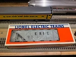 Lionel 6-6118 Erie Lackawanna Covered Hopper Nos, Gauge, New In Box. Fixed Price $40.00.