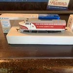 E-r Models Sharknose Demonstrator 040-4102 Baldwin Locomotive. Fixed Price $55.00.