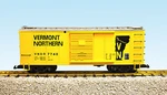Usa Trains G Scale R19112B Vermont Northern #7740 Yellow/silver. Fixed Price $84.99.