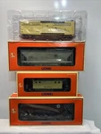 Lionel Trains Pennsylvania 4-PACK Set Flatcar Reefer Hopper Caboose 6-21751 Ln. Fixed Price $112.46.