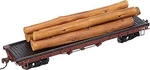 Bachmann Ss Acf 40' Log Car - Ho Scale Model Train Freight #18849. Fixed Price $69.21.