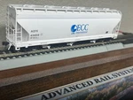 Ecc International Cylindrical Covered 4650CU Ft 3 Bay Hopper Car Scale New. Fixed Price $65.95.