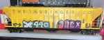 Rivet Counter Custom Weathered + Graffiti Covered Hopper Scaletrains.. Fixed Price $65.00.