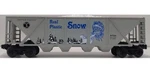 Lionel Christmas 4 Bay Hopper Car W/ Snow Load Department 56! 6-52199 Gauge. Fixed Price $35.00.