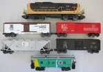 Lionel "o" 6-1672 Np GP-9 Service Station Set-brand New-never Run, Factory Flaw!. Fixed Price $149.50.