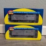 2 Athearn 71333 & 71334 Pacific Fruit Express 40 Steel Reefer Boxcar Lot Ho. Fixed Price $35.99.