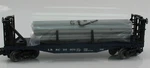 Lionel 6-26601 Lrrc Flat Car W/pipe Load 2009 Exclusive Guage New Nib. Fixed Price $32.49.