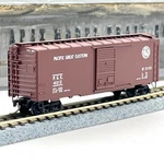 Micro-trains Scale 20970 Pacific Great Eastern Ft PS-1 Boxcar Pge 4012. Fixed Price $13.99.