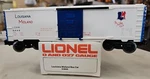 Lionel #6-9444, Louisiana Midland Boxcar Ln/box (13N). Fixed Price $19.95.