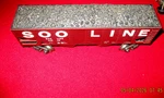Industrial 3-RAIL Gauge #44649 Soo Line Hopper W/load Ex Condition. Fixed Price $14.99.