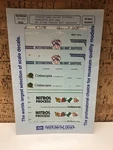 Microscale Decal Ho 87-345: Intternat Nu-way Shippers,cornucopia. Fixed Price $10.00.
