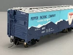 Park Intermountain Pepper Packing Co. R-40-23 Reefer #2307 HO4022. Fixed Price $26.71.