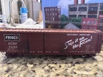 Atlas Scale 50' PS-1 Double Door Box Car C&e/frisco (2-RAIL) Weathered. Fixed Price $51.86.