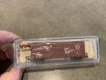 Vtg Atlas Missouri Pacific Scale 40 Box Car New. Fixed Price $16.72.