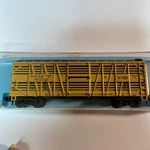 Atlas N Scale 2251 Katy Cattle Cars Mkt 502 40' Stock - Yellow. Fixed Price $15.99.
