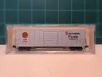 Scale Bev-bel Southern Pacific 50 Ft Evans Single Door Boxcar W/box. Fixed Price $8.49.