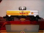 Nos Lionel 6-83242 2016 Shell Tank Car Advertising Guage With Box. Fixed Price $70.00.