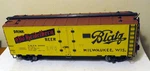 Aristocraft G-scale Reefer: Blatz Beer. #46206 No Box. Fixed Price $49.95.