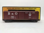 Mth 30-7429 Gauge Baltimore & Ohio Rounded Roof Boxcar #385186 Ex/box. Fixed Price $30.79.