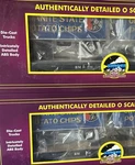 Mth Premier 20-95713 Boston & Maine Flat Car W/ (2) Pup Trailers O-scale (2-PACK. Fixed Price $249.00.