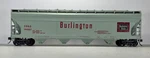 Athearn Acf 55' Center Flow Covered Hopper Cb&q 184507 Kadee Box Rtr Pre Owen. Fixed Price $16.95.