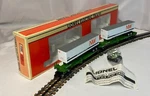 Lionel 6-52014 Set Of Two Bn Ttux Flatcars With Nw Trailers C-9. Fixed Price $73.00.