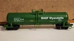 Basf Wyandotte Chemical Tank Car Utlx 78540 Owner Built Roundhouse 7851 Kadee. Fixed Price $14.95.