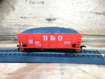 Mantua Scale 41' & 835 Hobby Railroad Hopper Coal Load. Fixed Price $12.00.