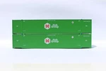 Jtc Model Trains 537001 Hub Group 53' 8-55-8 Hc C.s. Container (pack Of 2). Fixed Price $26.99.