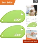 Revolutionary Micro Box Cutter 2-PACK Safe Ceramic Design For Everyday Use. Fixed Price $21.59.