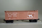 5530 Scale Micro Trains 40' Box Car Ncat Custo Paint. Fixed Price $29.95.